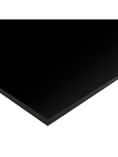 Компакт плита HPL Termopal Чорна Black 1530х3660х12мм Termopal - 1 2