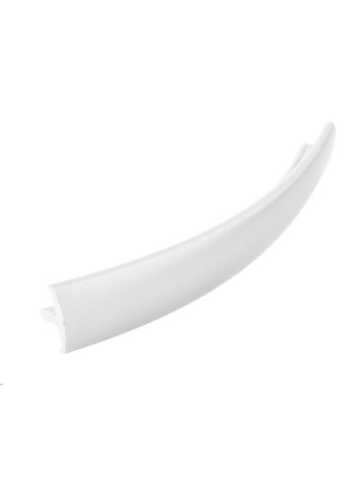 Профиль торцевой гибкий T-16 под плиту Белый MebTech - 1
