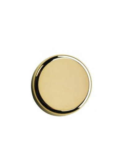 Заглушка на чашку петлі для скляних дверей, кругла ЗОЛОТО 84.4140  - 1