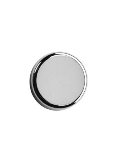 Заглушка на чашку петлі для скляних дверей, кругла ХРОМ 84.4140  - 1