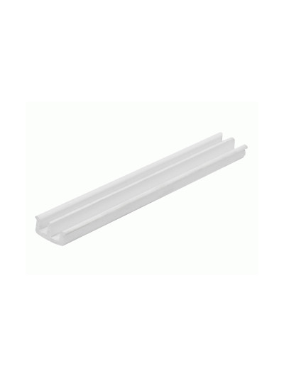 Профиль для раздвижных мебельных дверей Ш-26 Белый 2,5м MebTech - 1