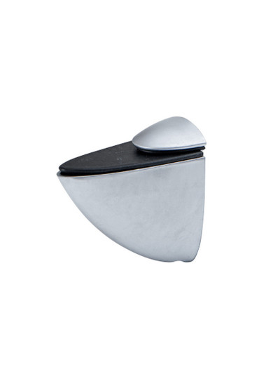 Регулируемый пеликан для стеклянных полок Алюминий 52х40мм Rolla - 1