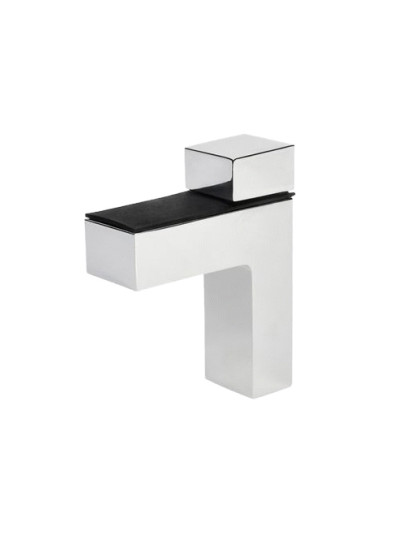 Тримач для скляної полиці Quadro Хром  - 1