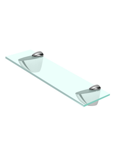 Регульований пелікан для скляних полиць Хром 107х70 XL  - 1 2