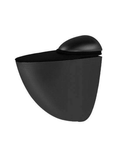 Регульований пелікан для скляних полиць Чорний 107х70 XL  - 1