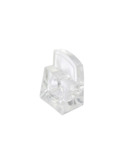 Стеклодержатель плоский без винта Прозрачный  - 1