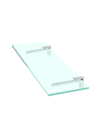 Держатель для стеклянной полки М7010.147 Хром  - 1 2