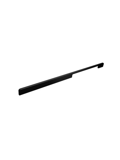 Меблева ручка скоба DL 45/600 BLK Чорний Мат MebTech - 1