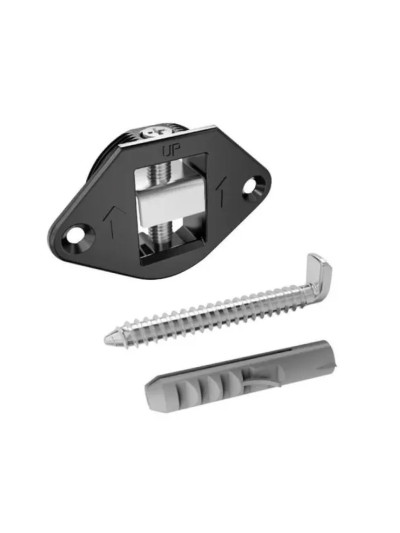 Підвіс врізний з гаком для дзеркал і стінових панелей  - 1