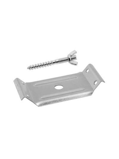 Кріплення ніг до столу Бобишка (пластинка, гвинт, гайка)  - 1