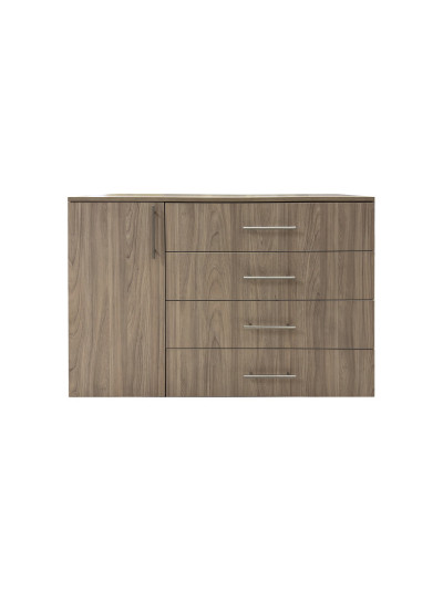 Комод для спальні 1300х870х590 Вязь шоколадний MebTech - 1 2