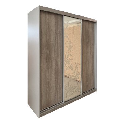 Шкаф-купе в спальню 1800х2300х620 Дерево MebTech - 5