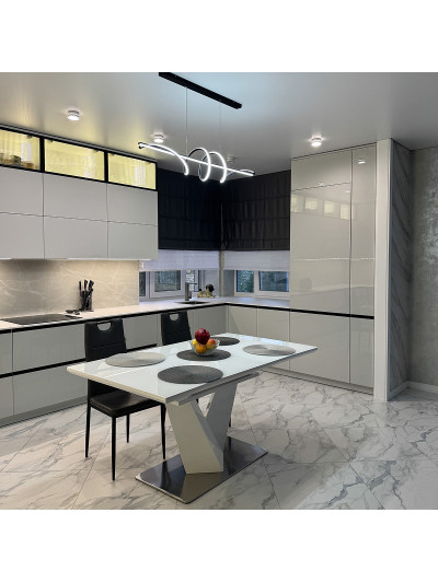 Стильна сіра кухня із Пінтерест преміальні матеріали  - 1 2