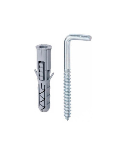 Дюбель распорный с L-крючком 8мм  - 1