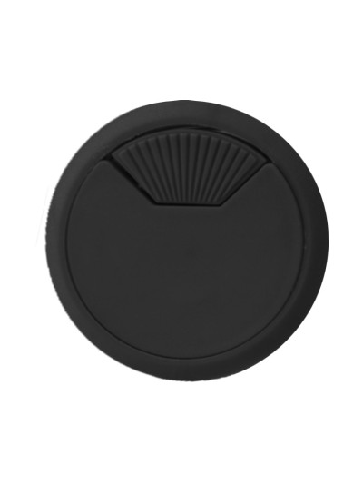 Заглушка комп'ютерна для дротів Чорна  - 2