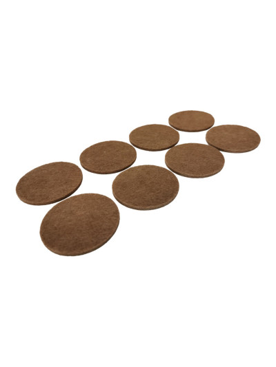 Самоклейка для ножек D55 мм бежевая 8 шт  - 1