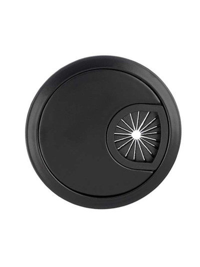 Заглушка для дротів D60 мм Кругла Чорна MebTech - 1