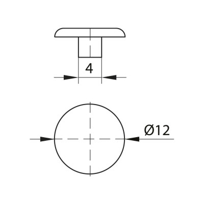 Заглушки для конфірмат Бук-103  - 3