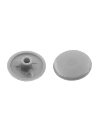 Заглушки для конфірмат Алюміній 100шт  - 1