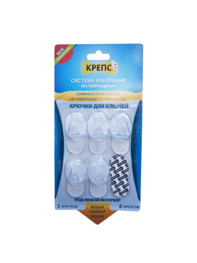 Крючки для ключей Крепс 0412  - 1