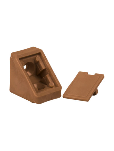 Уголок монтажный пластиковый одинарный Дуб Седан  - 1