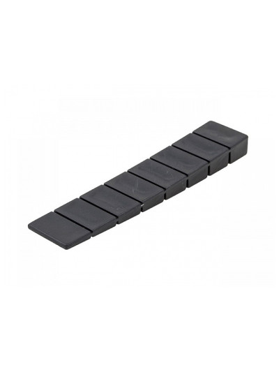 Клин монтажный пластиковый 100x20 мм Черный MESAN  - 2