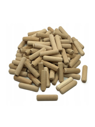 Шкант дерев'яний для меблів 8x30мм 1кг  - 1