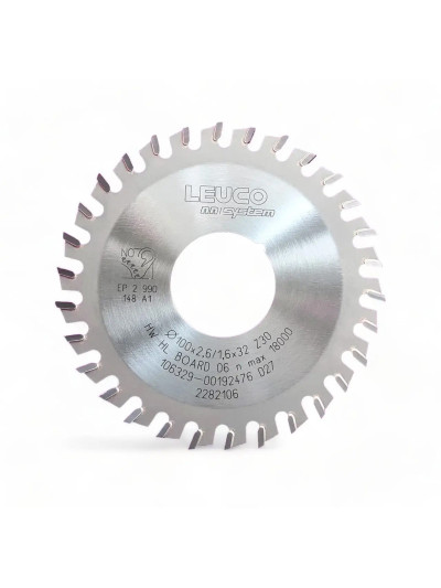 Торцювальна пила 100х2,6-1,6х32 Z30 R.WS для кромкооблицювальних верстатів  - 2