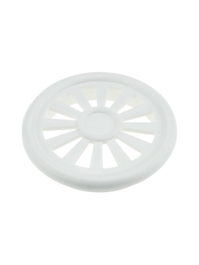 Заглушка вентиляционная D40мм Белая  - 1