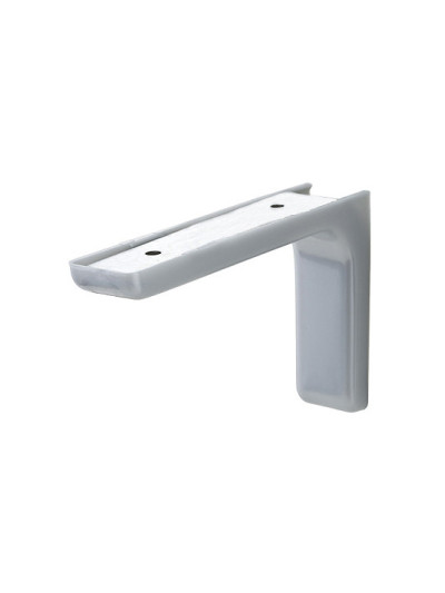 Консоль для полочки из ДСП 120х80 мм в пластике Серая  - 1