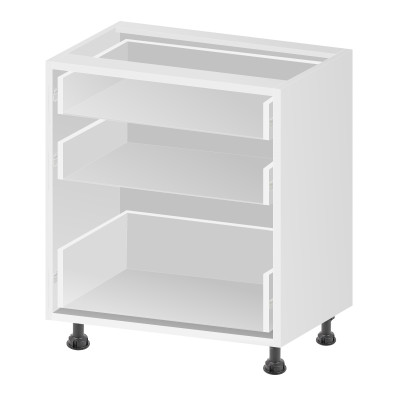 6.3К Тумба нижняя 3 ящика 470х700х820 мм MebTech - 10