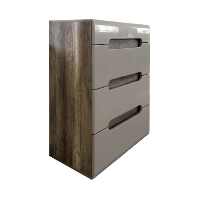 Комод Флоренс Мокко 1040х800х435 на 4 шухляди MebTech - 2