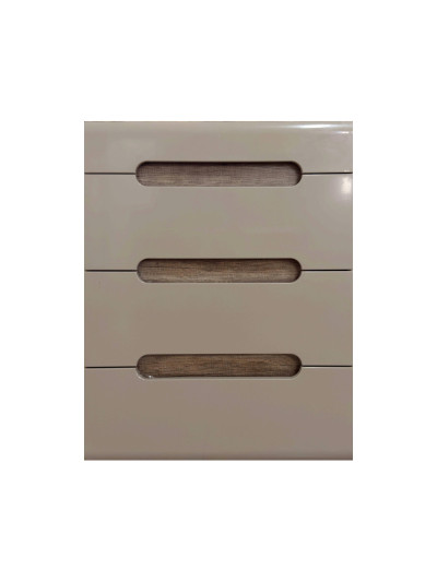 Комод Флоренс Мокко 1040х800х435 на 4 шухляди MebTech - 1 2