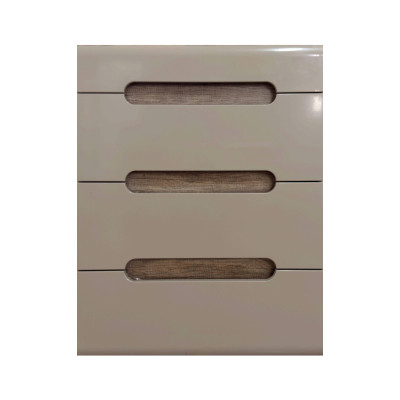 Комод Флоренс Мокко 1040х800х435 на 4 шухляди MebTech - 1