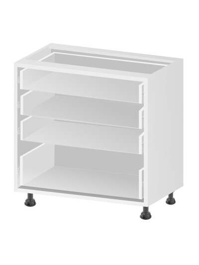 9.4К Тумба нижняя 4 ящика 470х800х820 мм  - 8