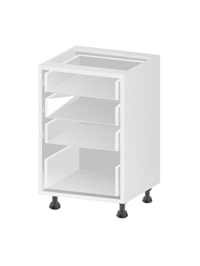 9.1К Тумба нижняя 4 ящика 470х500х820 мм  - 8