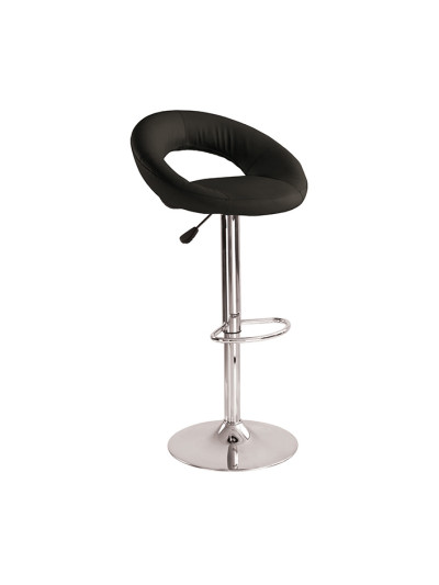 Стул барный ROSE хром V-3 Коричневый  - 1