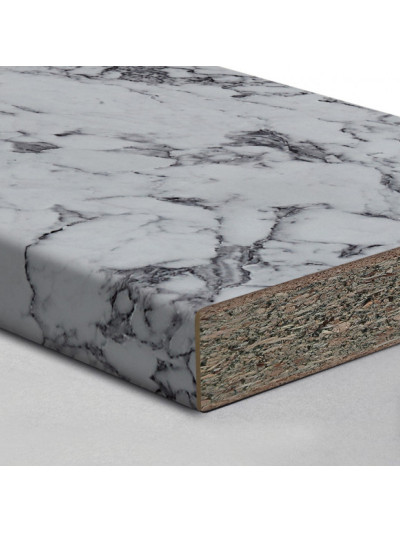 Столешница LuxeForm L139 Крестола Бьянка 1U MR3 Влагостойкая 4200x600x38 мм LuxeForm - 1 2