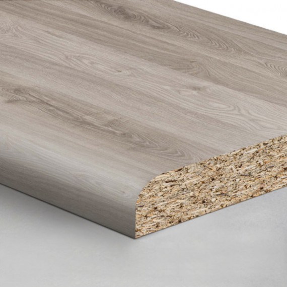 Столешница LuxeForm SP801 Дуб Скальный 1L R13 LuxeForm - 4