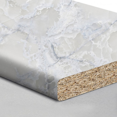 Столешница LuxeForm S353 Мармур Лаура 1U R6 LuxeForm - 2