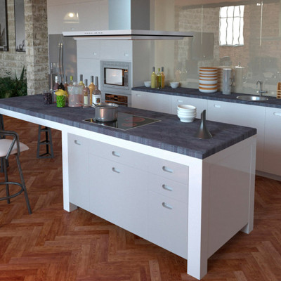 Столешница LuxeForm S521 Селена 1U R6 LuxeForm - 6