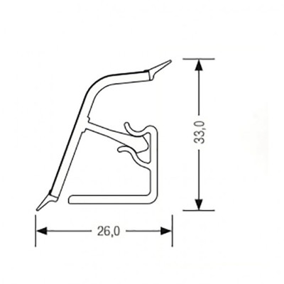 Кухонный плинтус LuxeForm S521 Селена 4200мм LuxeForm - 3