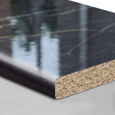 Столешница LuxeForm W155 Мрамор Ричмонд 1U R6 LuxeForm - 1