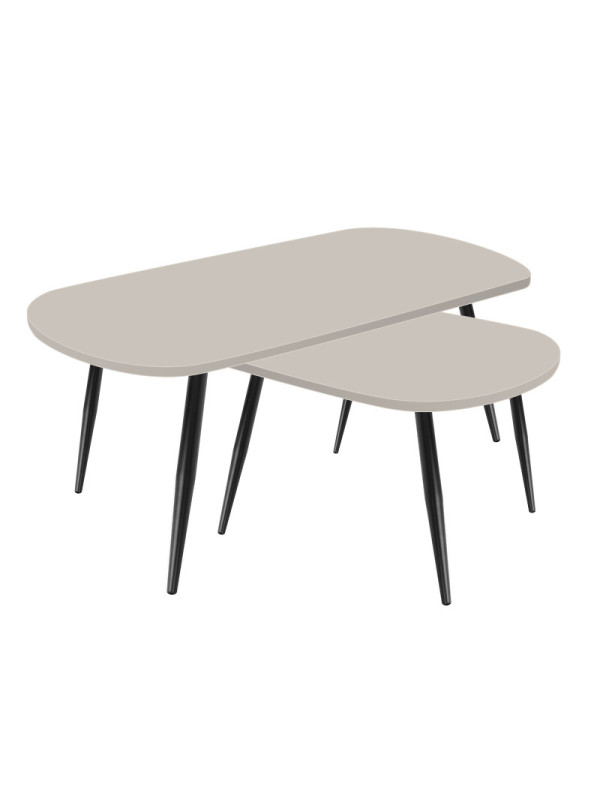 Журнальный столик 1000х550 Кашемир 5981 (комплект) MebTech - 2