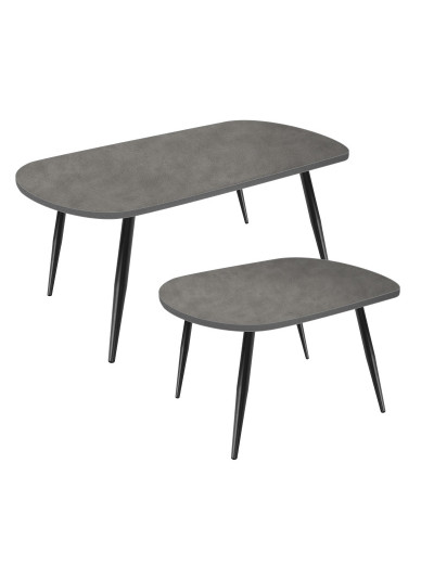 Журнальний столик 1000х550 Матера Сірий 0553 (комплект) MebTech - 1 2