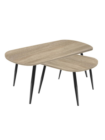 Журнальный столик 1000х550 Дуб Сонома 0331 (комплект) MebTech - 1 2