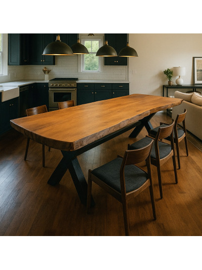 Дубовый стол 2300х1000х80 мм  - 1