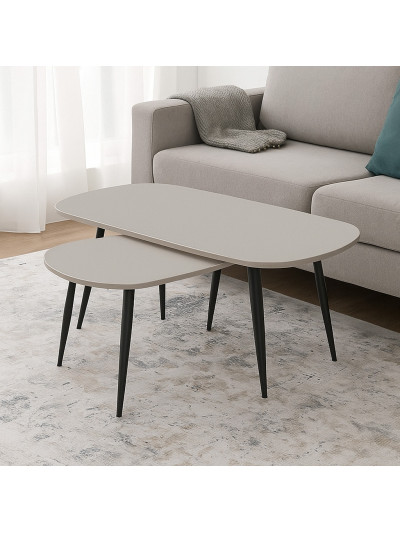 Журнальний столик 1000х550 Кашемир 5981 (комплект) MebTech - 1