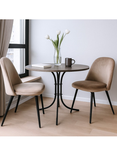 Стол обеденный круглый 900х765х18 мм MebTech - 1