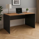 Письмовий стіл прямий 1200х750х650 Графіт MebTech - 1